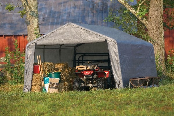 Portable Garage Shelter: Storage buildings, canopies 